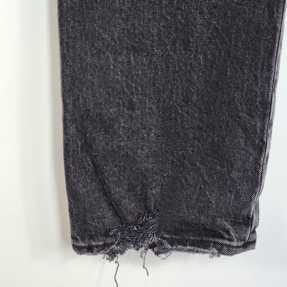 Abercrombie & Fitch 26 Short Curve Love '90s Straight Ultra High Rise Jean Black - Picture 14 of 16